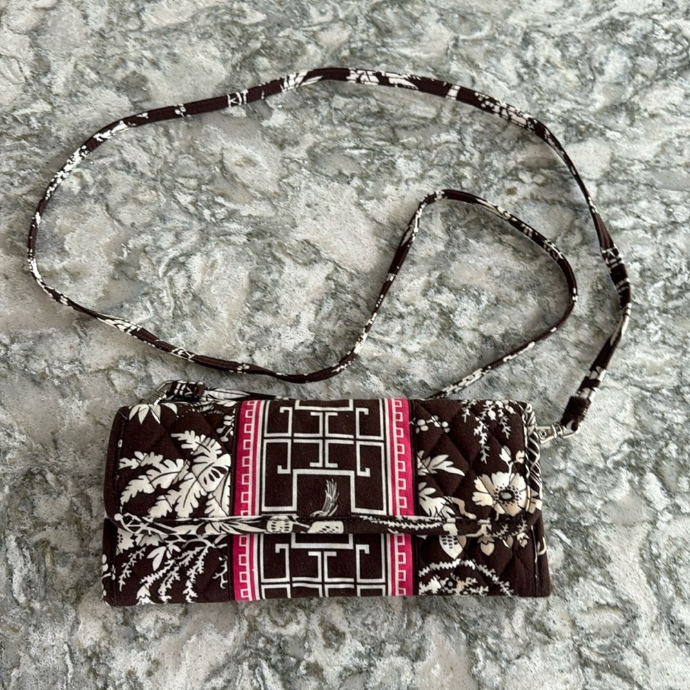 Vera Bradley authentic crossbody wristlet